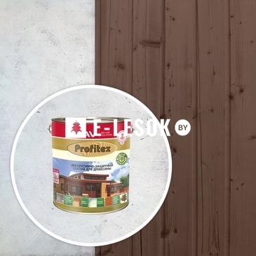 Декоративно-защитный состав PROFITEX мореный дуб 3л