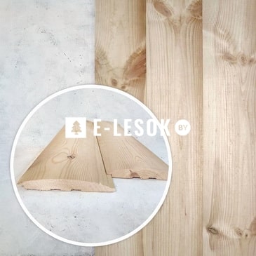 Блок-хаус АВ премиум 20x144x4000 (четверть)