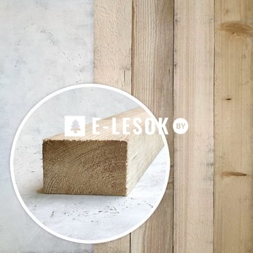 Брус обрезной С 100x150x6000 естественной влажности