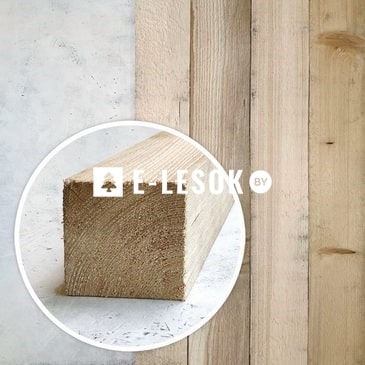 Брус обрезной С 150x150x6000 естественной влажности