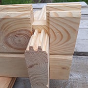 Брус профилированный 44x143(134)x4000