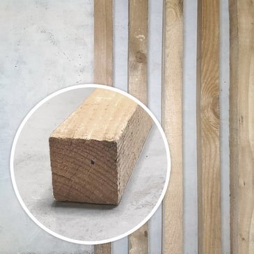 Брусок AB 50x50x2000 сухой, тех.сушки