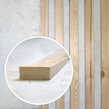 Брусок 1-2 сорт 20x50x3000 строганый, тех.сушки