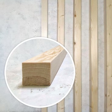 Брусок 1-2 сорт 35x40x3000 строганый, тех.сушки