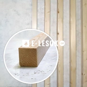 Брусок AB 28x28x3000 строганый, тех.сушки