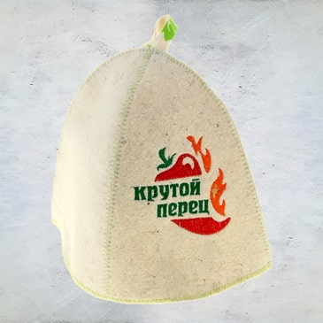 Шапка банная "Всё дело в перце"