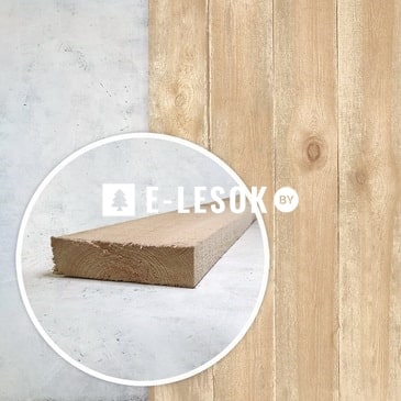 Доска обрезная В 23x100x4000 естественной влажности