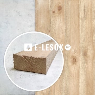 Доска обрезная С 50x100x6000 естественной влажности