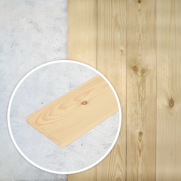 Доска строганая AB 18x120x5000 тех.сушки