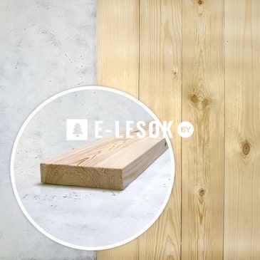 Доска строганая AB 27x115x3000 тех.сушки