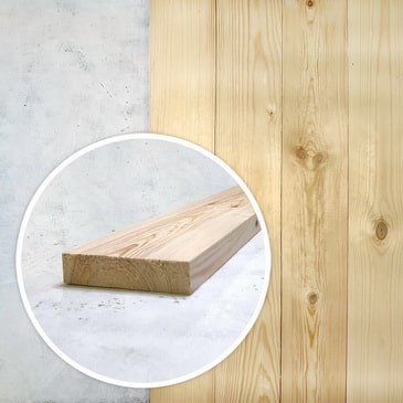 Доска строганая AB 27x120x5000 тех.сушки