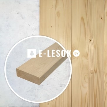 Доска строганая AB 30x100x2000 тех.сушки