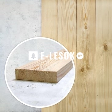 Доска строганая AB 46x146x2000 тех.сушки