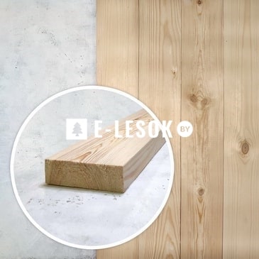 Доска строганая AB 35x115x3000 тех.сушки