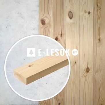 Доска строганая AB 35x95x3000 тех.сушки