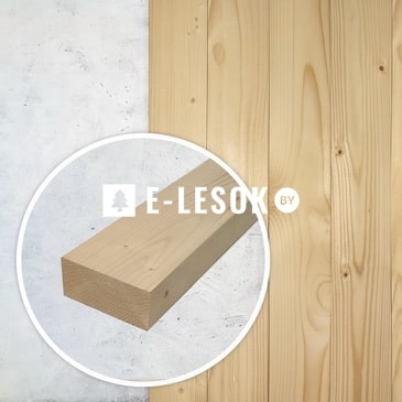 Доска строганая AB 45x100x3000 тех.сушки