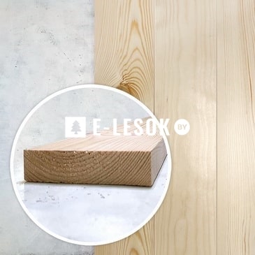 Доска строганая 1-2 сорт 25x100x2000 тех.сушки