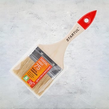 Кисть плоская 3″-75мм STARTUL STANDART+