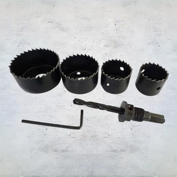 Набор пильных коронок по дереву 6 предметов GEPARD