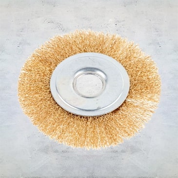 Щетка дисковая гофр.125ммх22мм GEPARD