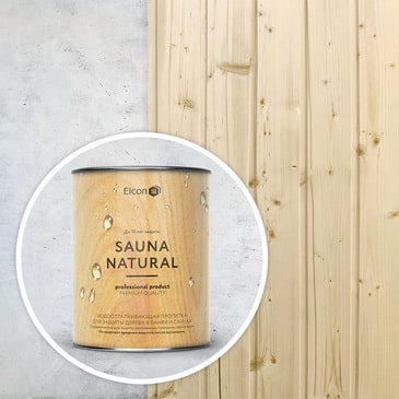 Пропитка для Бани и сауны Elcon Sauna Natural 2 л
