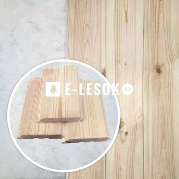 Имитация бруса А 20x135x5000 (четверть)