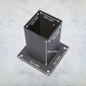 Коннектор опорный 100×100