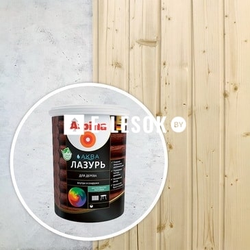 Лазурь для дерева Alpina АКВА, бесцветная, 10 л