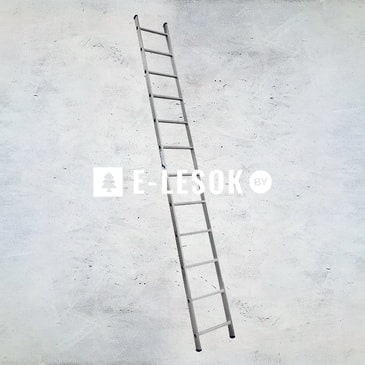 Лестница 1-секционная универсальная ALUM алюмин. 1х12