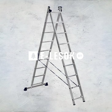 Лестница 2-секционная универсальная ALUM алюмин. 2х9