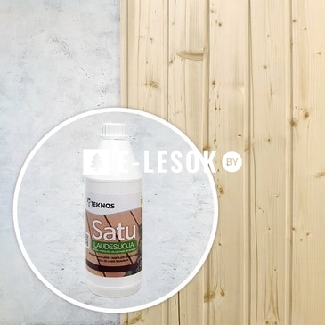 Масло  для полков Teknos Satu , бесцветный, 1 кг