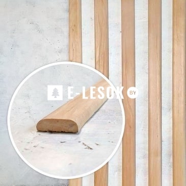 Притворная планка, ольха Экстра 10x25x2300