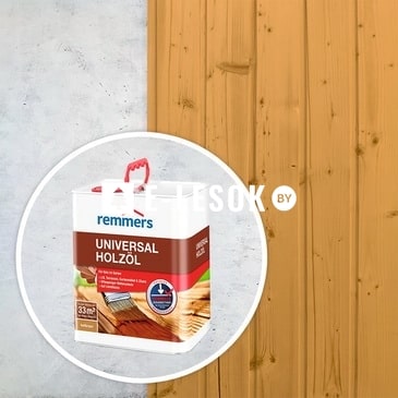 Декоративно-защитный состав Remmers UNIVERSAL-HOLZÖL, светло-коричневый 3л