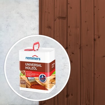 Декоративно-защитный состав Remmers UNIVERSAL-HOLZÖL, тёмно-коричневый 3л
