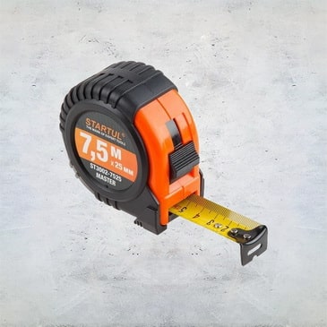 Рулетка STARTUL 25мм x 7,5м
