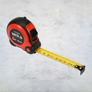 Рулетка YATO 19мм x 5м