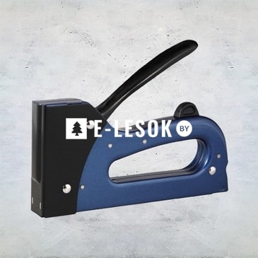 Степлер мебельный, синий