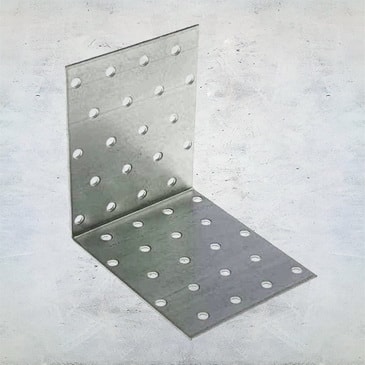 Крепежный уголок равносторонний 40x40 мм