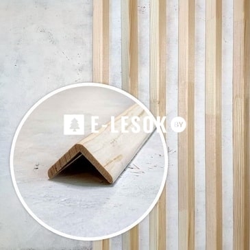 Уголок хвойных пород Экстра 30x30x2500