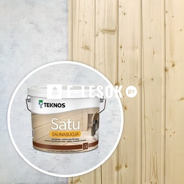 Защитный состав для стен Teknos Satu, бесцветный, 2.7 кг