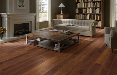 Пол в гостиной