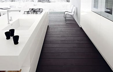 Пол на кухне