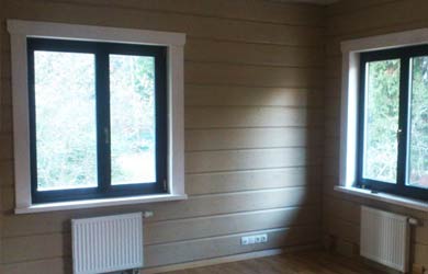 Белый оконный  наличник