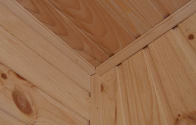 Плинтус в бане