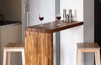 Барная стойка из щита